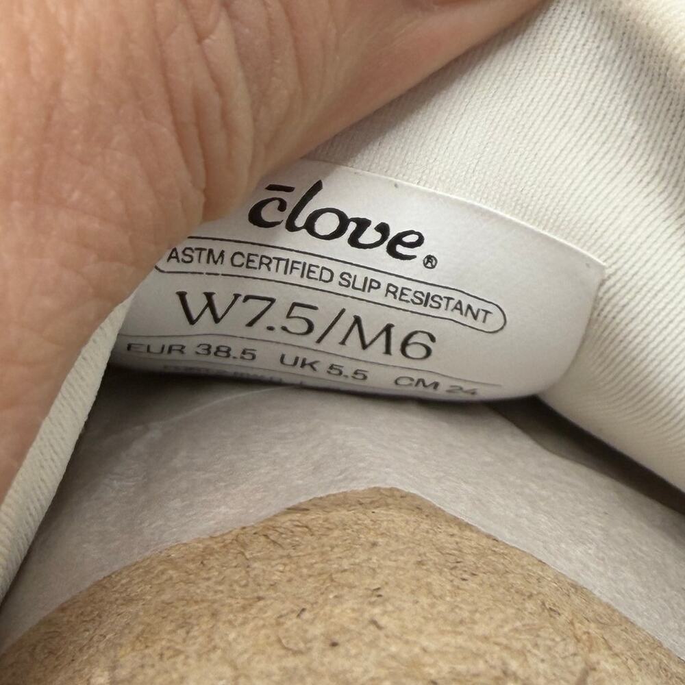 Clove Forte 2 Nursing Sneaker Healthcare Brilliant White Women 7.5 Tried On - Picture 9 of 10